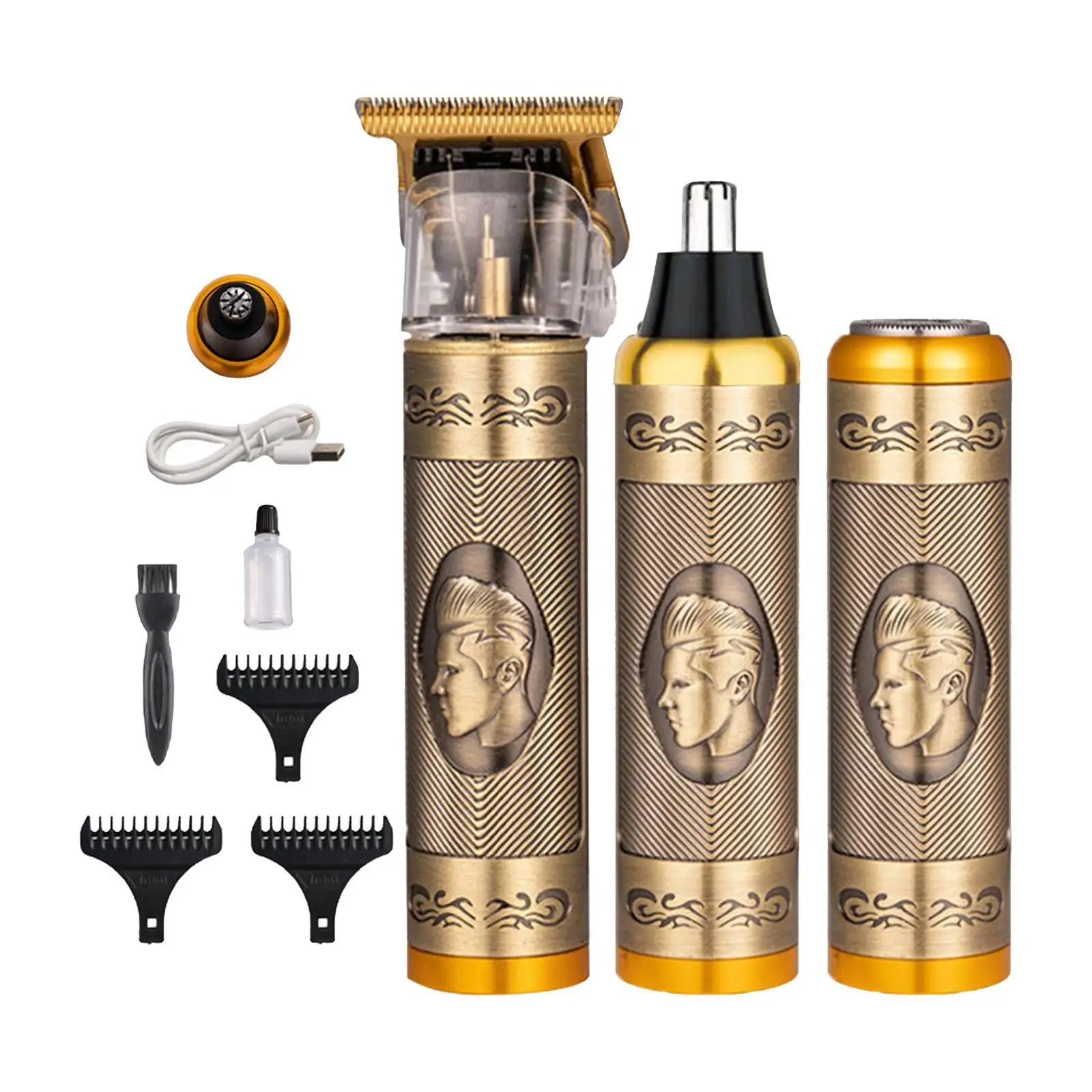 Portable Electric, Grooming Facial Beard Trimmer Trimming for Use, Travel