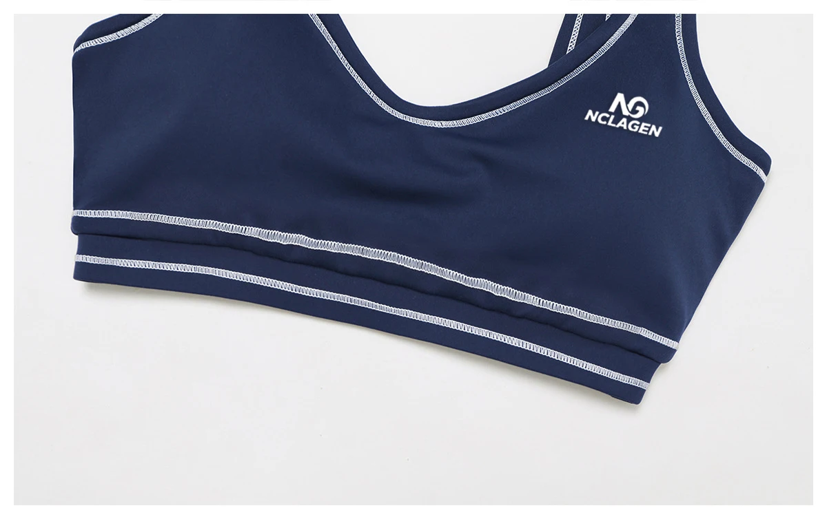 Soutien-Gorge Sport Yoga Push-Up Dos Ouvert