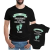 My First Father's Day Family Outfits Daddy Tshirt +Baby Romper 1st Father's Day Family Matching Outfit Fathers Day Clothing 1