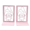 2pc Hello Kitty Bookends Pink Heavy Duty Bookends Metal Bookend Office Supplies For Book Lovers Book Rack Home Office Book Stand 1