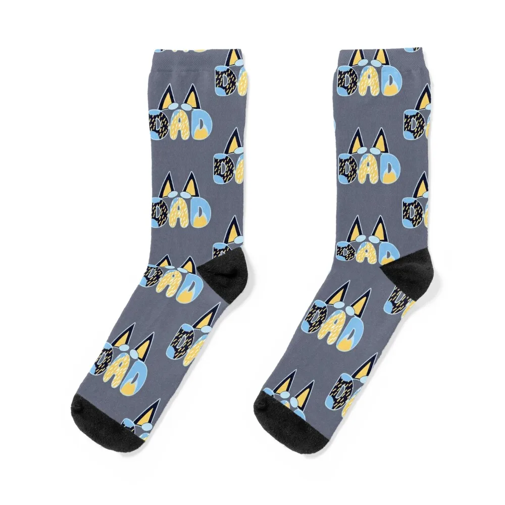

Dad Cartoon Socks man warm winter Mens Socks Women's