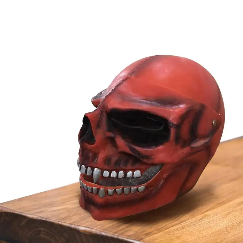 

Мотоциклетные очки с черепом шлемы с черепом на все лицо для мотоциклистов украшение на стену с призраком для взрослых