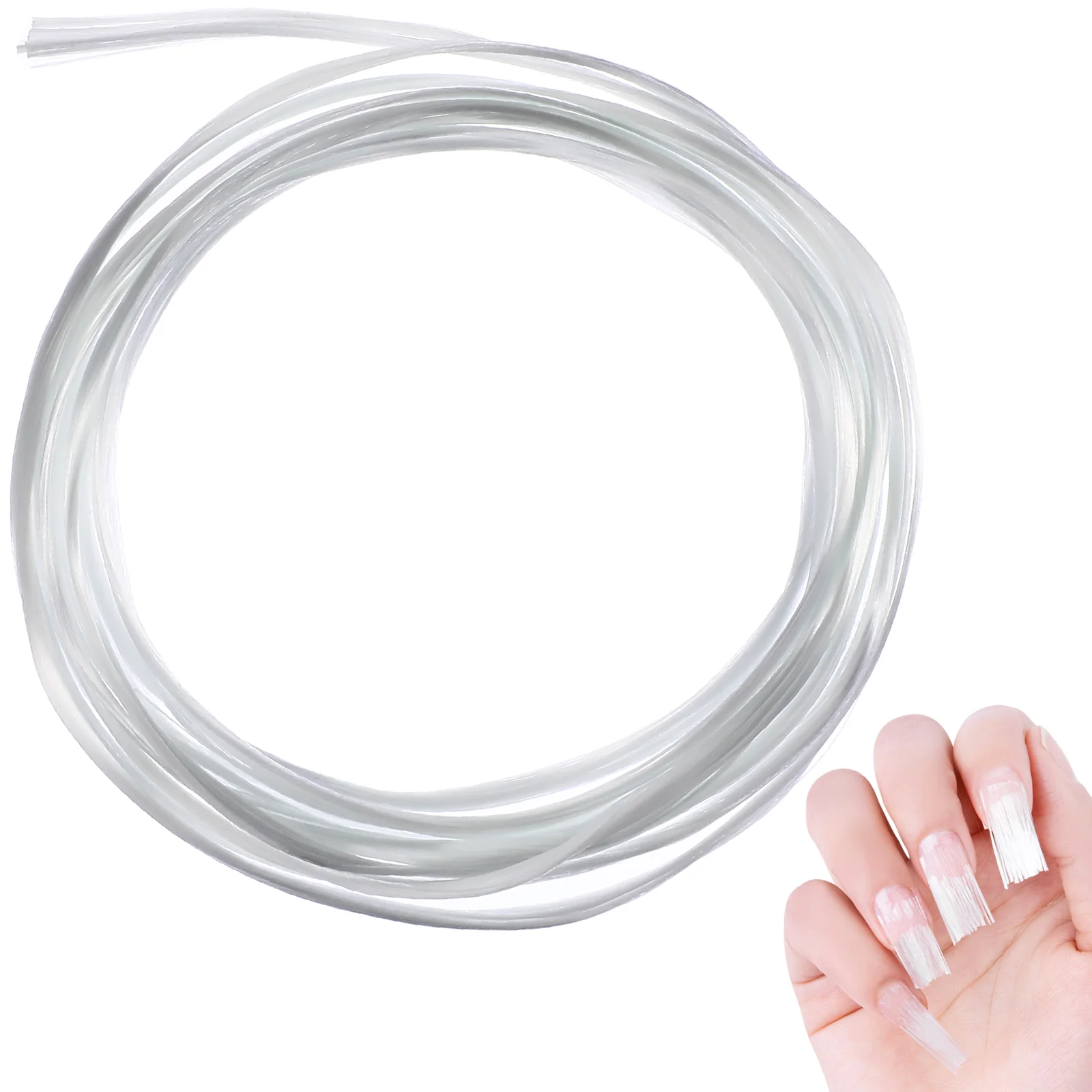 

Tools Salon Nail Extension Fiber Gel Glass Nails Lengthening Fibers Manicure Flexible