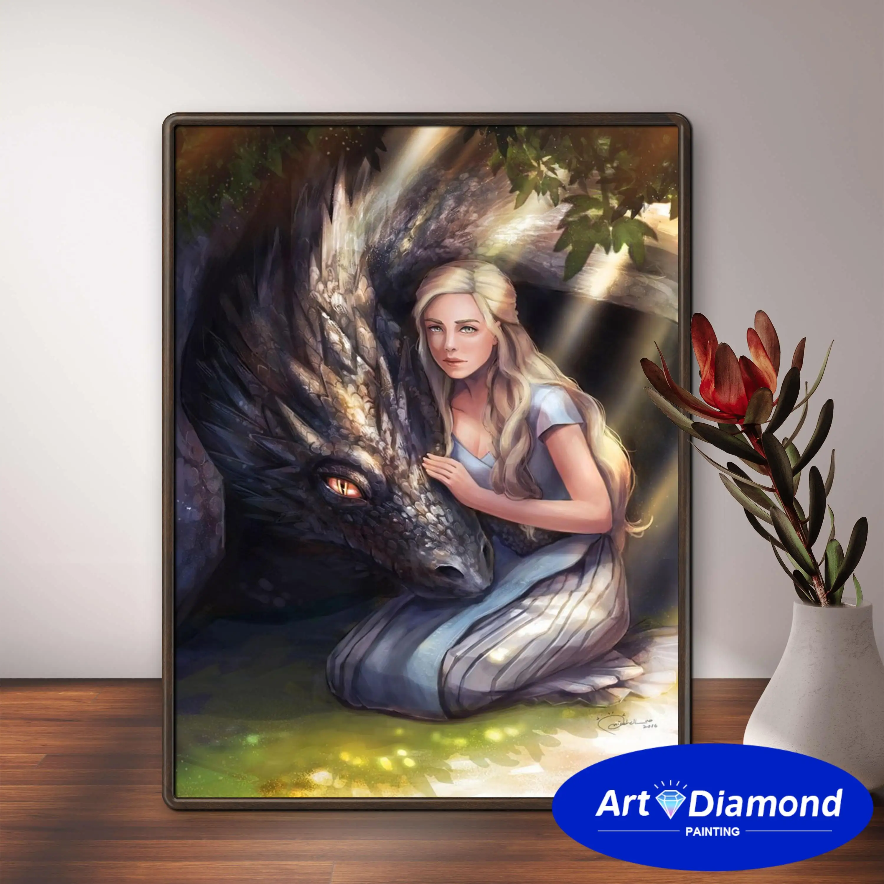 Dragon 5D Diamond Painting Kit Animal Dragon Diamond Mosaic Animal Full  Diamond Embroidery Painting DIY Home Decor Gift - AliExpress