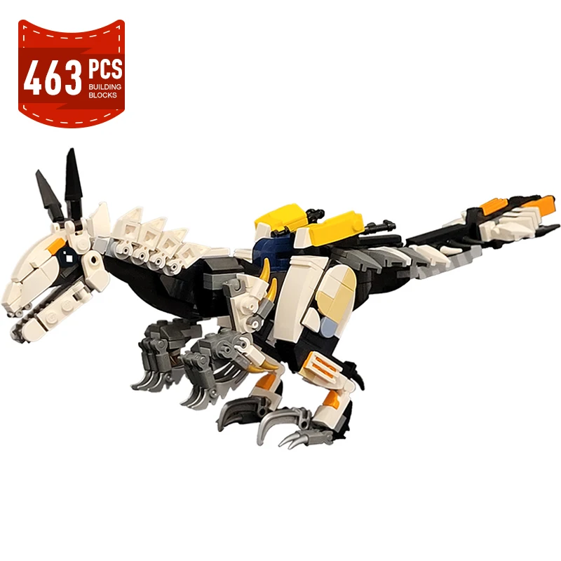 

MOC Horizon Zero Dawned Game Collection Monster Clawstrider Brick Building Model MOC-152325 Mech Monster Brick Toy Birthday Gift