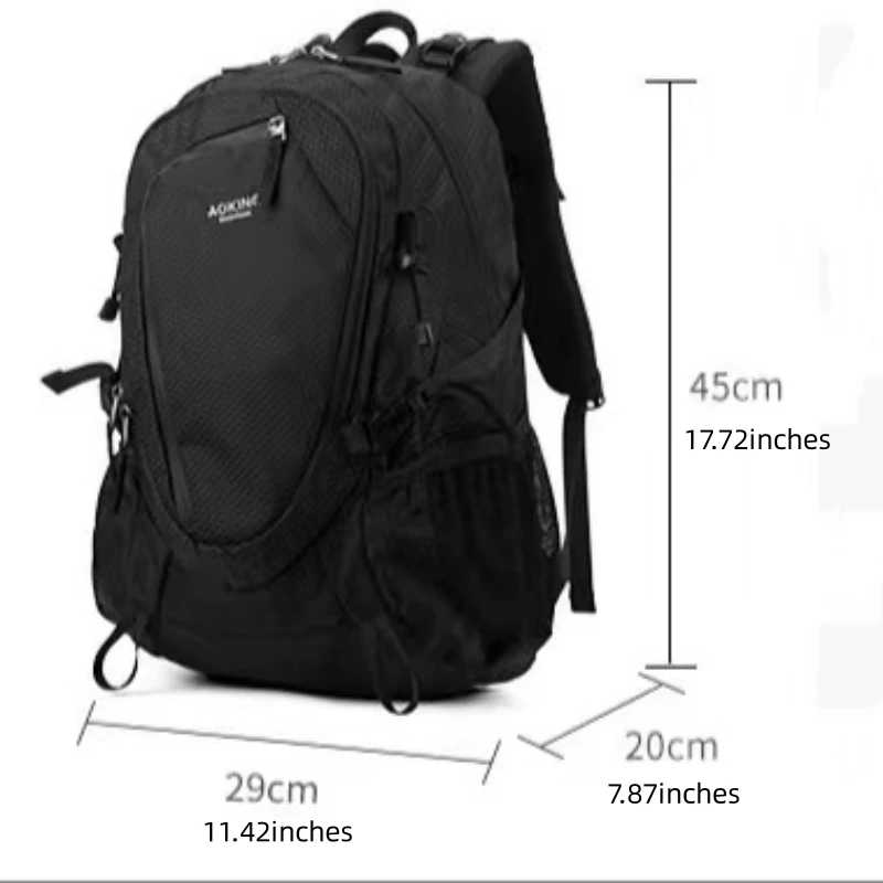 Mountaineering Backpack Anti-splashing l Bag Business Travel Light Outdoor Bag  Waterproof and Wear-resistant Backpack