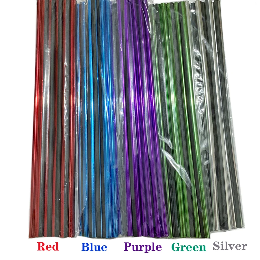 Car Accessories 10PCS 20cm Universal Car Air Conditioner Outlet Decorative U Shape Moulding Trim Strips Car Styling