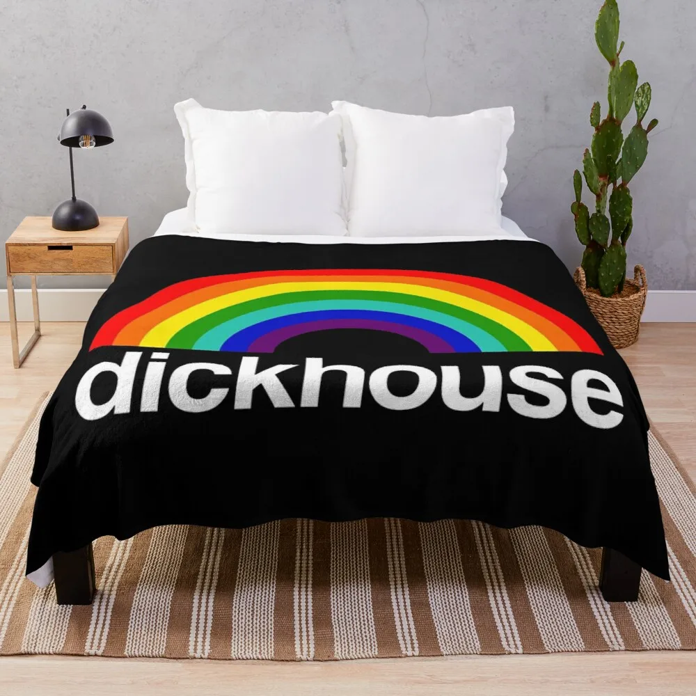 

dickhouse merch Throw Blanket Hairy Blankets Stuffed Blankets