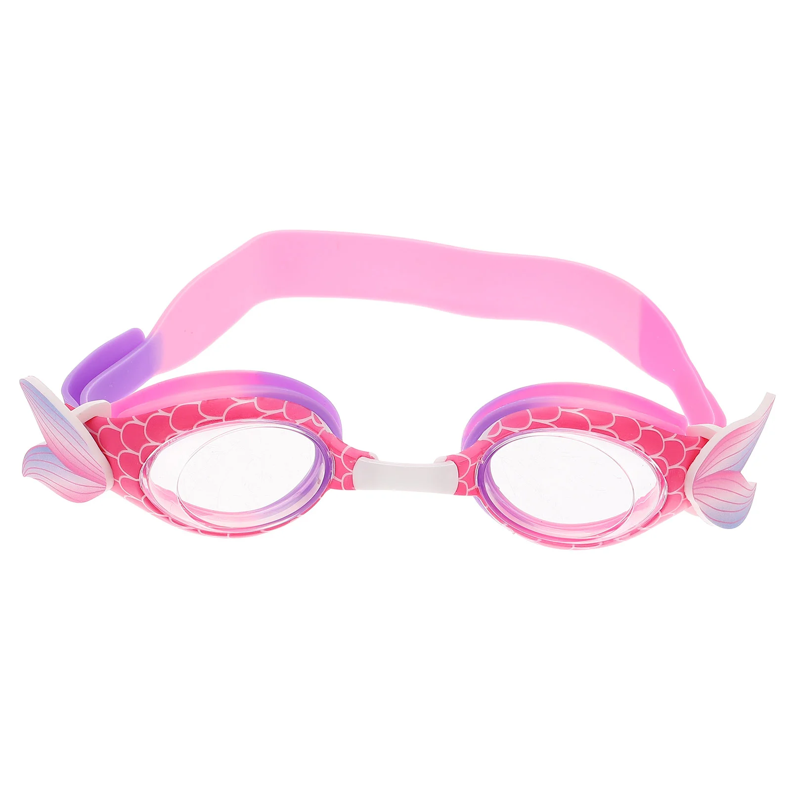 Children's Swimming Goggles Glasses Kids Mermaid Eyelash Toddler Silicone for Boy