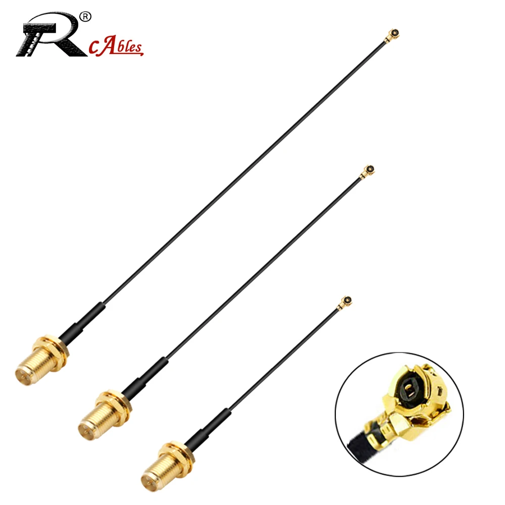 1PC Ufl U.FL IPX IPEX1 IPEX 4 Female to RP SMA Male RG1.13MM 0.81MM Pigtail Extension IPEX RF Coaxial Cable for WIFI Antenna 2 4g antenna ipex ufl iot rp sma connector antenna wifi pigtail cable ipx to rp sma female male ipx 21cm