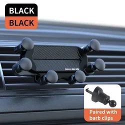 Universal Hands - Free Auto - Locking Car Vent Phone Holder (Spiral Inverted Hook)