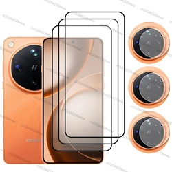 Premium Full Cover Tempered Glass Screen Protector with Lens Film - OPPO Find X9 Ultra (Buy 3Glass Get 3Lens)