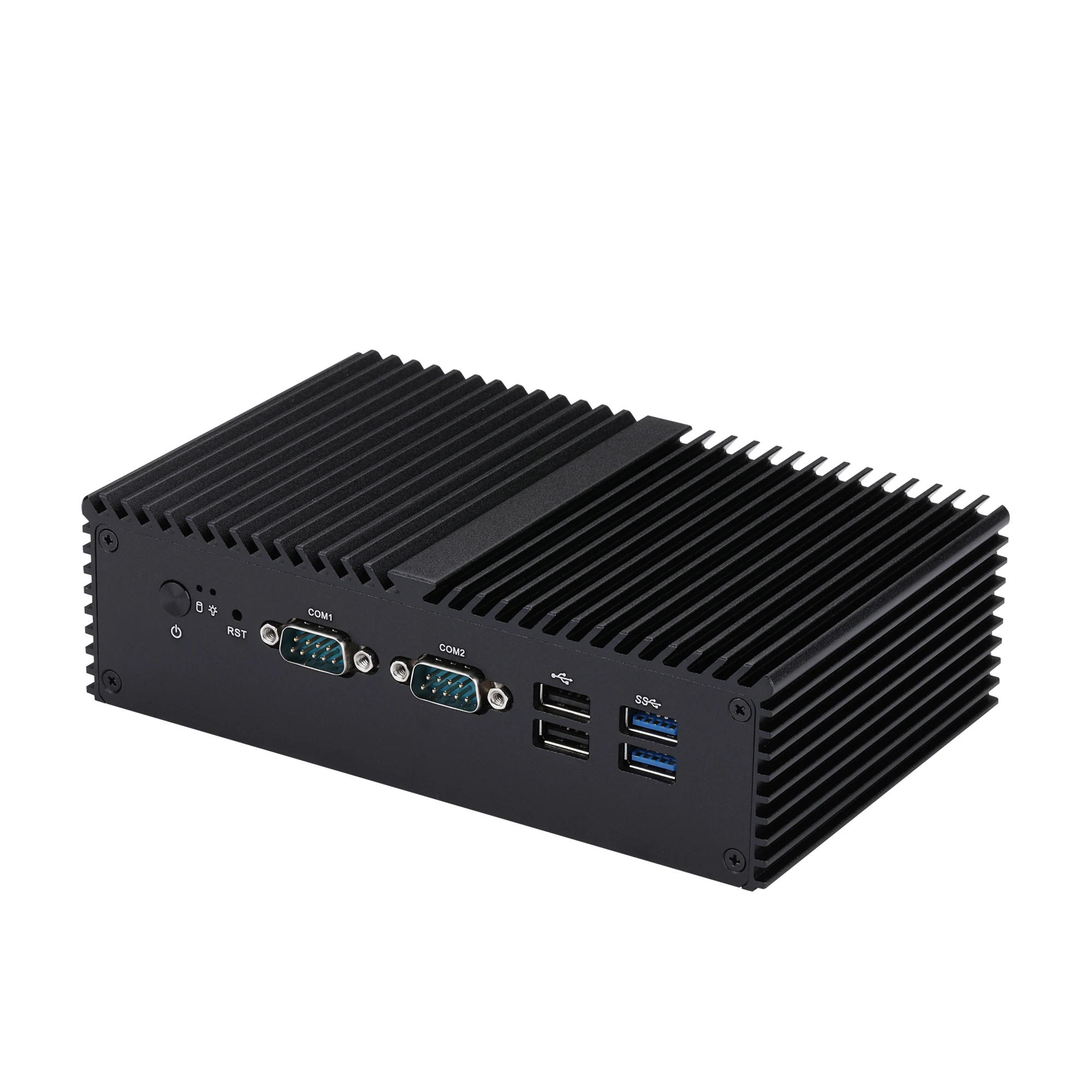 KANSUNG Intel 10th Gen Celeron J6412 DDR4 UHD Graphics 2 RJ-45 LAN AES-NI Nettop Micro Computer Fanless Mini PC 3