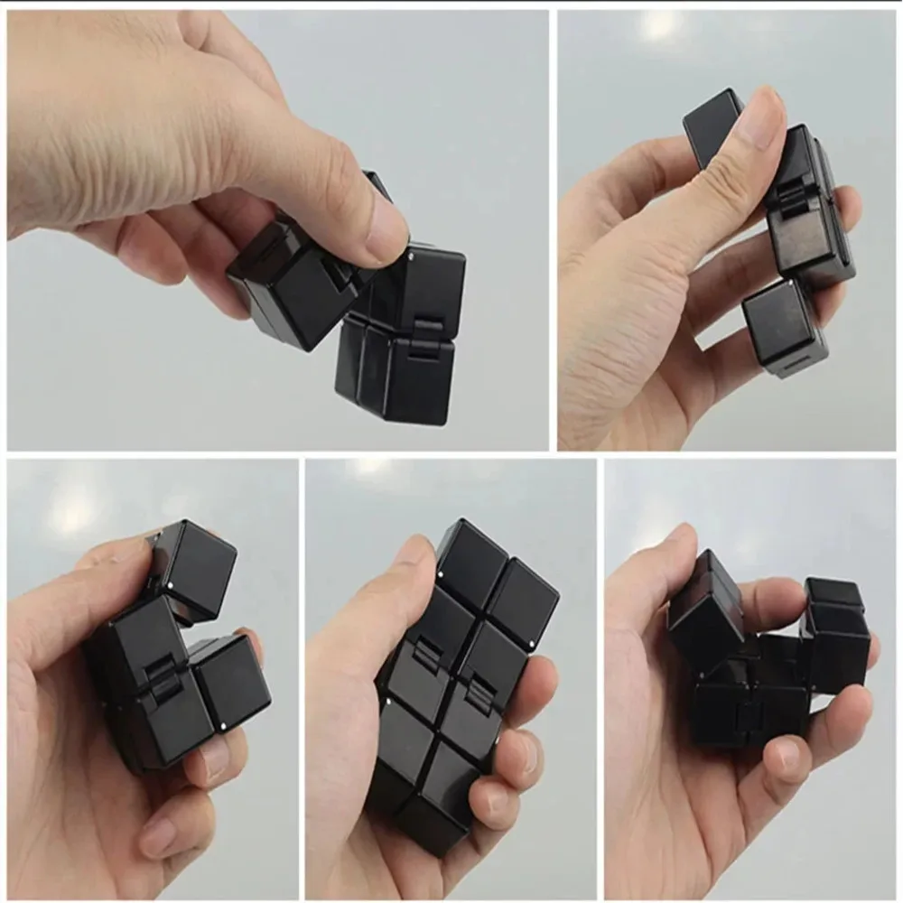 Educational Toys Puzzle Toys Puzzle Cube Magic Cube Puzzle Magic Puzzle Toy Original Neo Infinity Magic Cube Finger Toy Office Flip Cubic Puzzle Stress Relief Cube Block Educational Toy For Children Adult