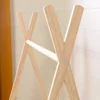South Shore Sweedi Scandinavian Clothes Rack for Kids-Natural Pine 5