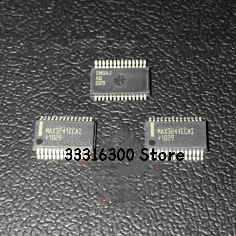

20PCS New MAX3241ECAI+ MAX3241ECAI SSOP28 Interface transceiver