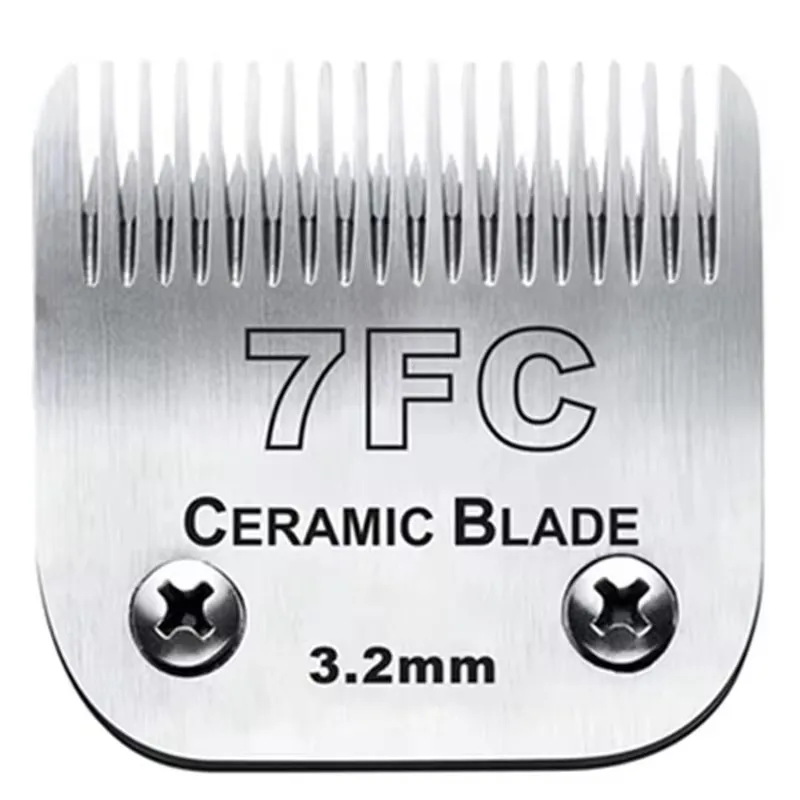 FURZONE 7FW Wide Blade For Dog Grooming - 1/8" Cut, Japanese Steel, Fits Andis, Oster, Wahl A5 Clippers