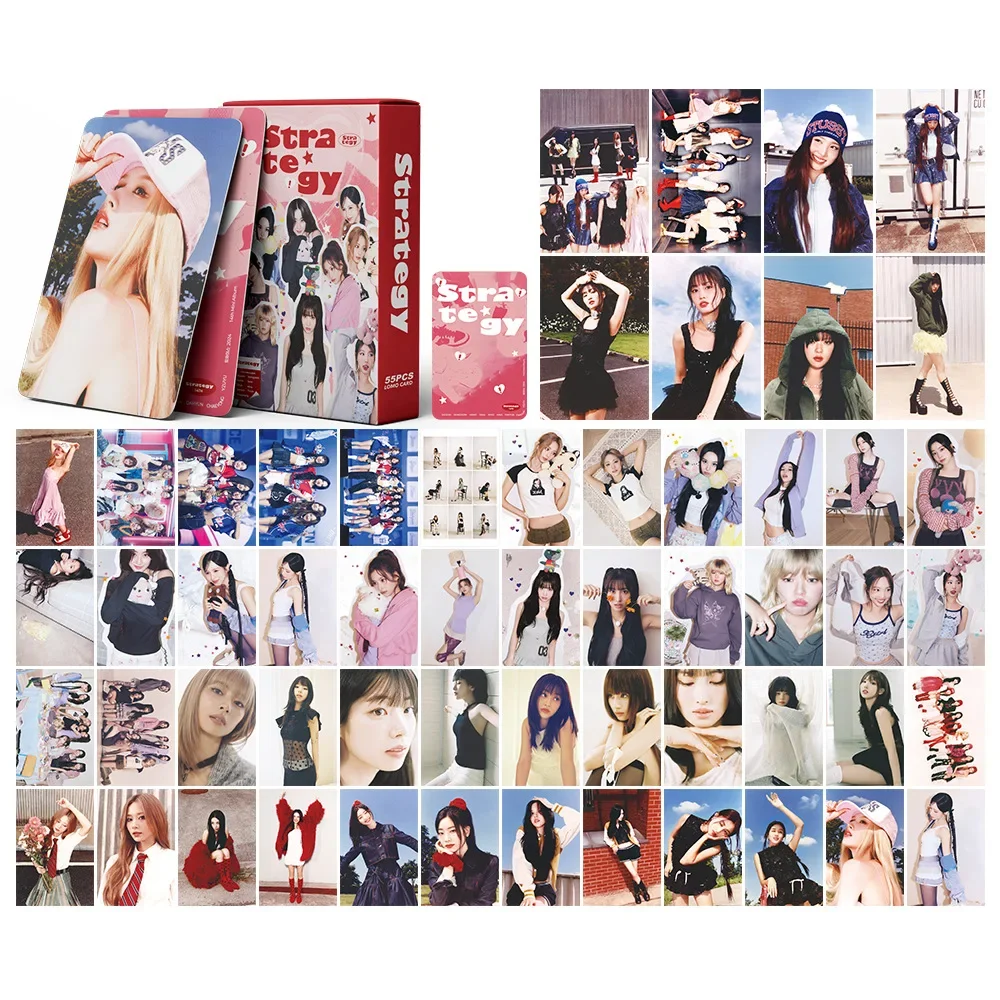 Kpop TWICE Lomo Cards Photo Album Photocards 55pcs/set album cards lomo cards photo album