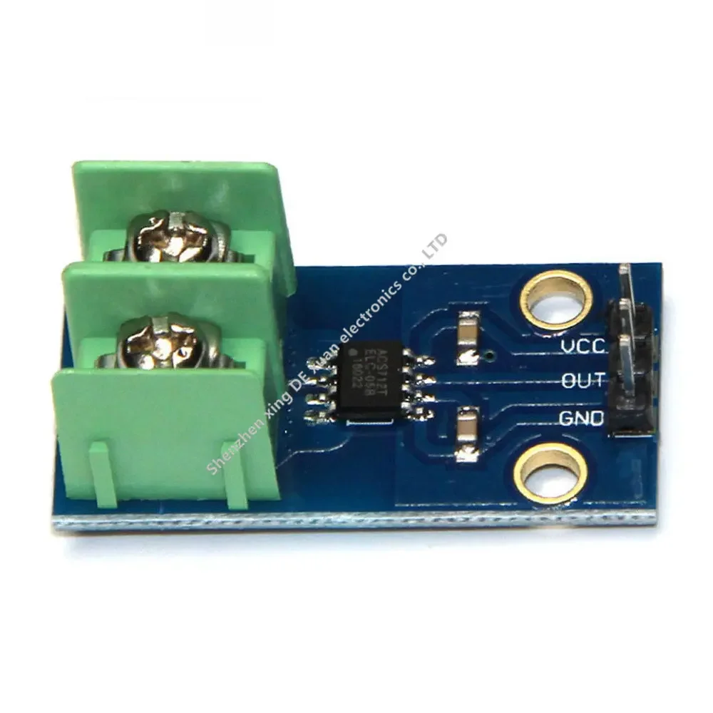 Modulo Sensore Di Corrente Hall 5A 20A 30A Sensori Modulo Acs712 Circuito Integrato Trasformatore Di Corrente Monofase Ac Gy-712