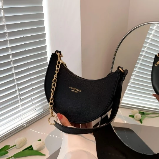 

Black Moon Women Bags 2023 New Trend Elegant Girl Woman Handbag Luxury Shoulder PU PVC Lady Crossbody Purses Tote Women's Bag