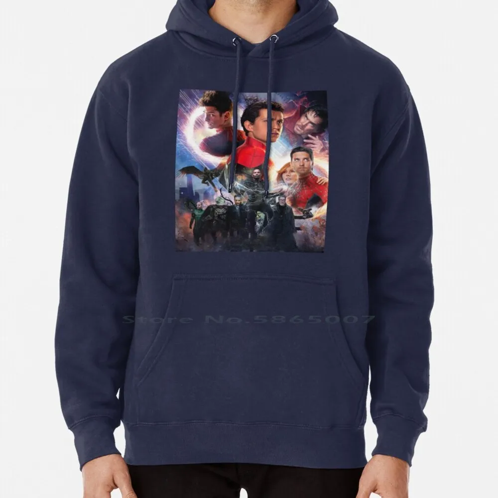 No Way Home Spider Felpa Con Cappuccio Maglione 6Xl Cotone No Way Home Tom Holland No Way Home Peter Parker No Way Home No Way No Way Home 2021 Tom