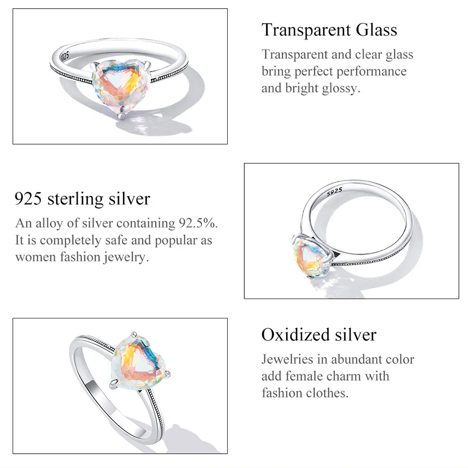 Gorgeous 925 Sterling Silver Flower Bead With Clear CZ Crystal – Perfect For European Charm Bracelets & Necklaces - View #6