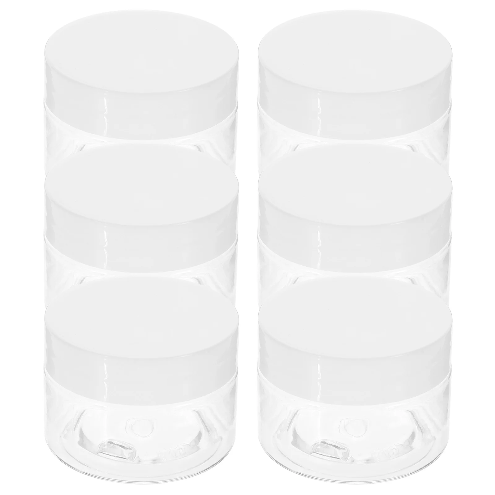 

6 Pcs Jars Creami Wide Mouth Container Empty Containers with Lids Small Storage