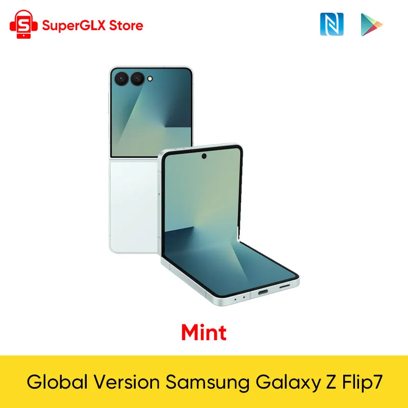 2025 New Samsung Galaxy Z Flip7 Foldable AI Smartphone Exynos 2500