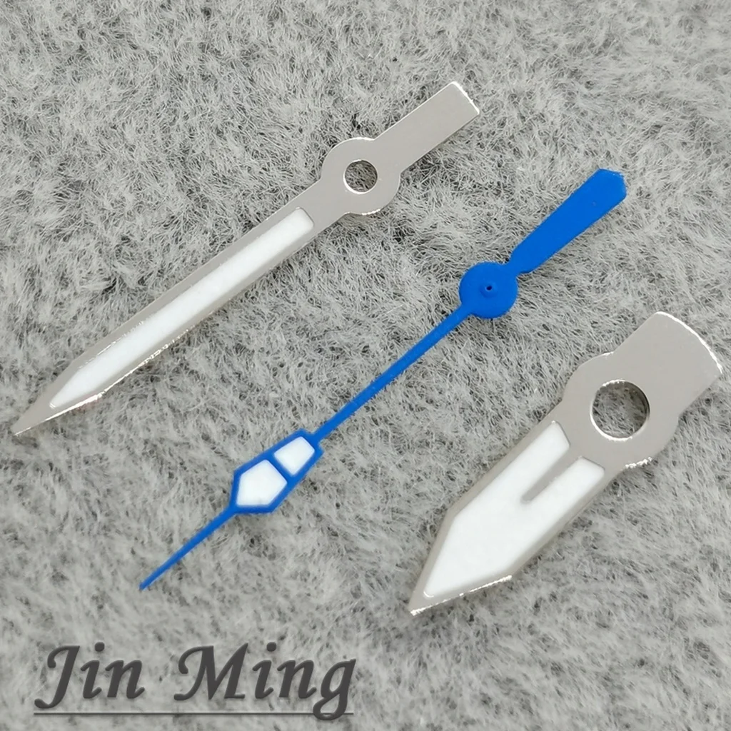 High-Quality Luminous Green and Silver Watch Hands