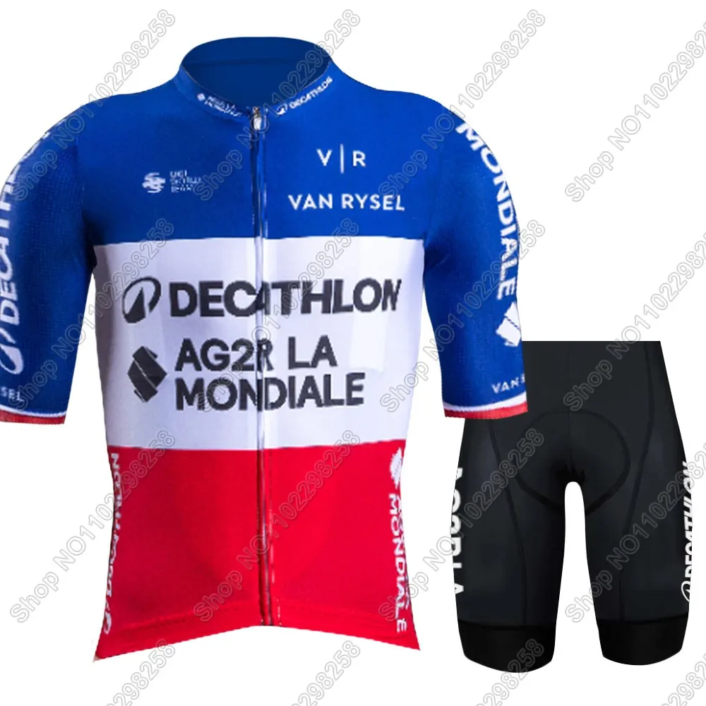 Maillot Cyclisme Decathlon Ag2r Tenue Cycliste Fdj Decathlon