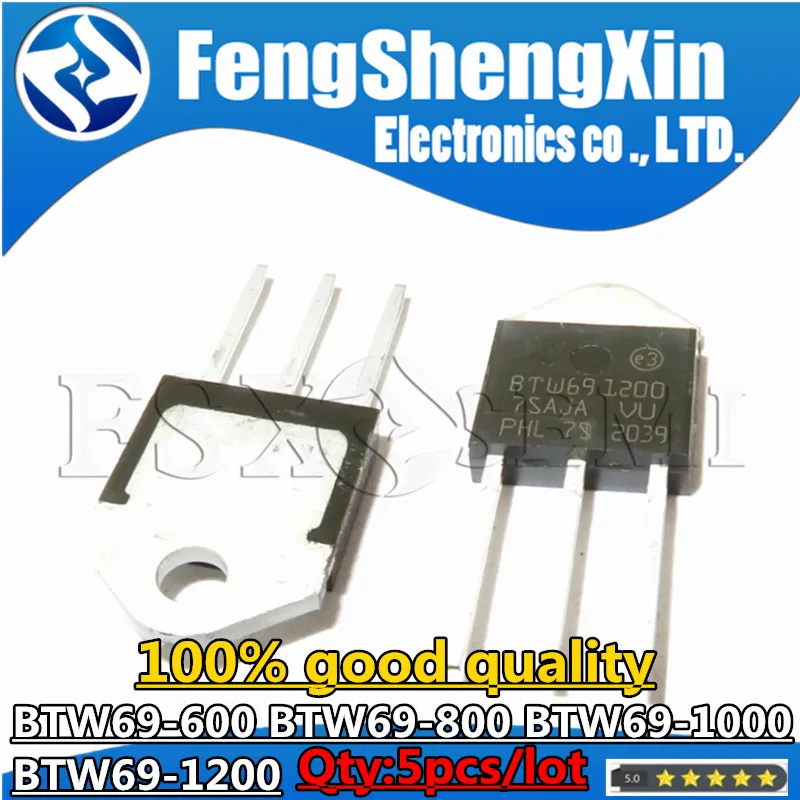 

5pcs/lot BTW69 BTW69-600 BTW69-800 BTW69-1000 BTW69-1200 TO-3P BTW691200 TO3P 600V 800V 1000V 1200V SCRs