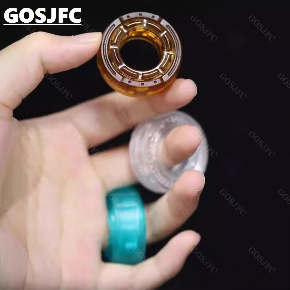 GAO STUDIO Energy Ring Fidget Спиннер сенсорный игрушки, металлические игрушки для стола