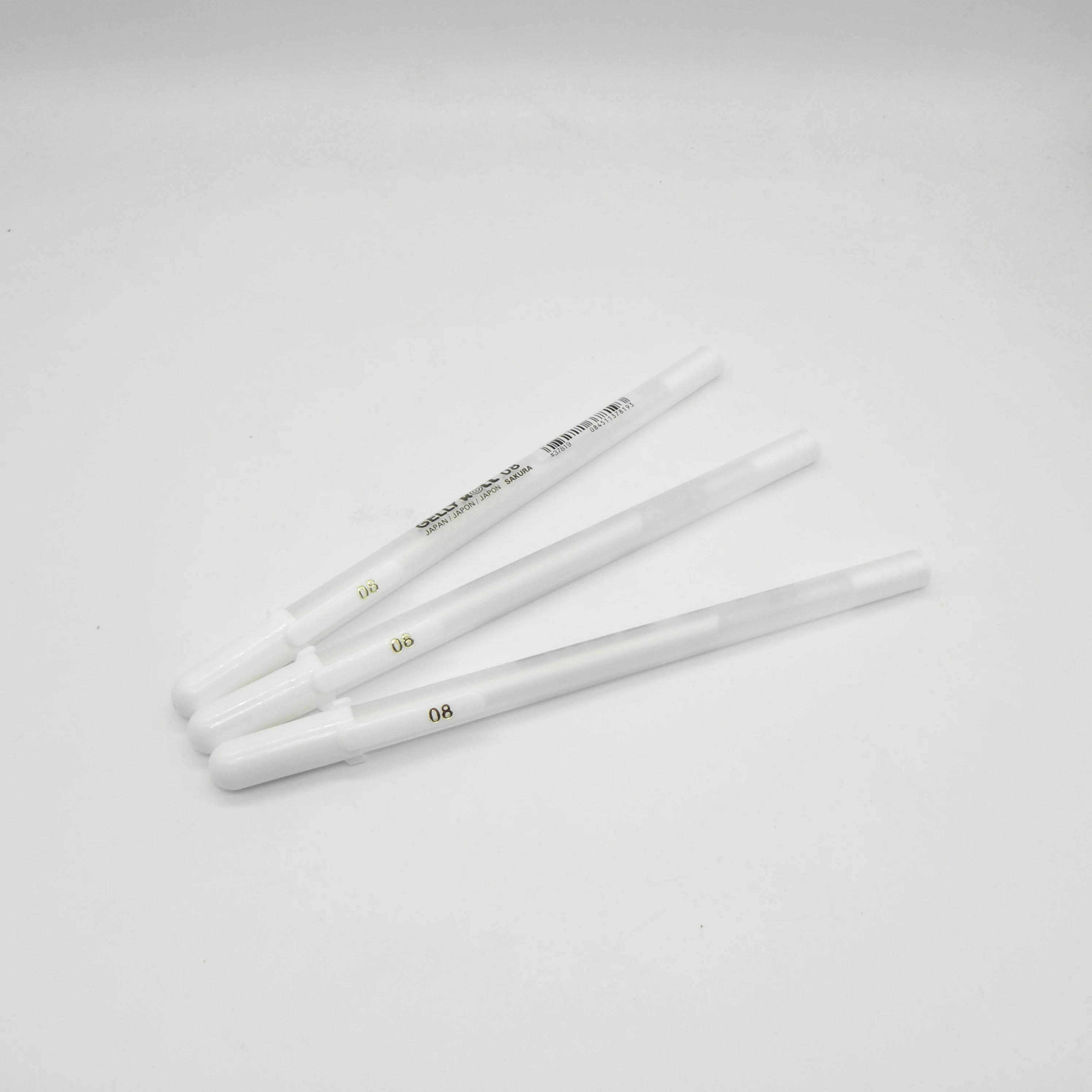 Gel Pens Colored Pens Drawing Pens Sakura Gelly Roll Gel Pen White Color 0.5 mm 0.8 mm 1.0 Japan