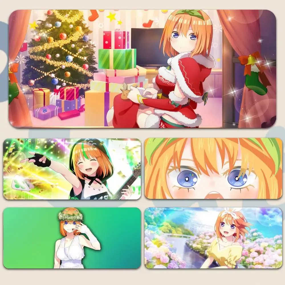 

Anime Girl Yotsuba Nakano Mousepad Large Gaming Mouse Pad LockEdge Thickened Computer Keyboard Table Desk Mat