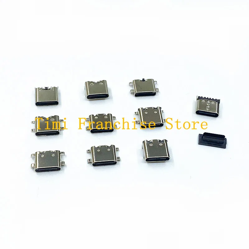100pcs 10 Models 10 Kinds Micro usb type c cable 3.1 Charging Dock Connectors Use For Mobile Phone drive USb 6Pin 16Pin