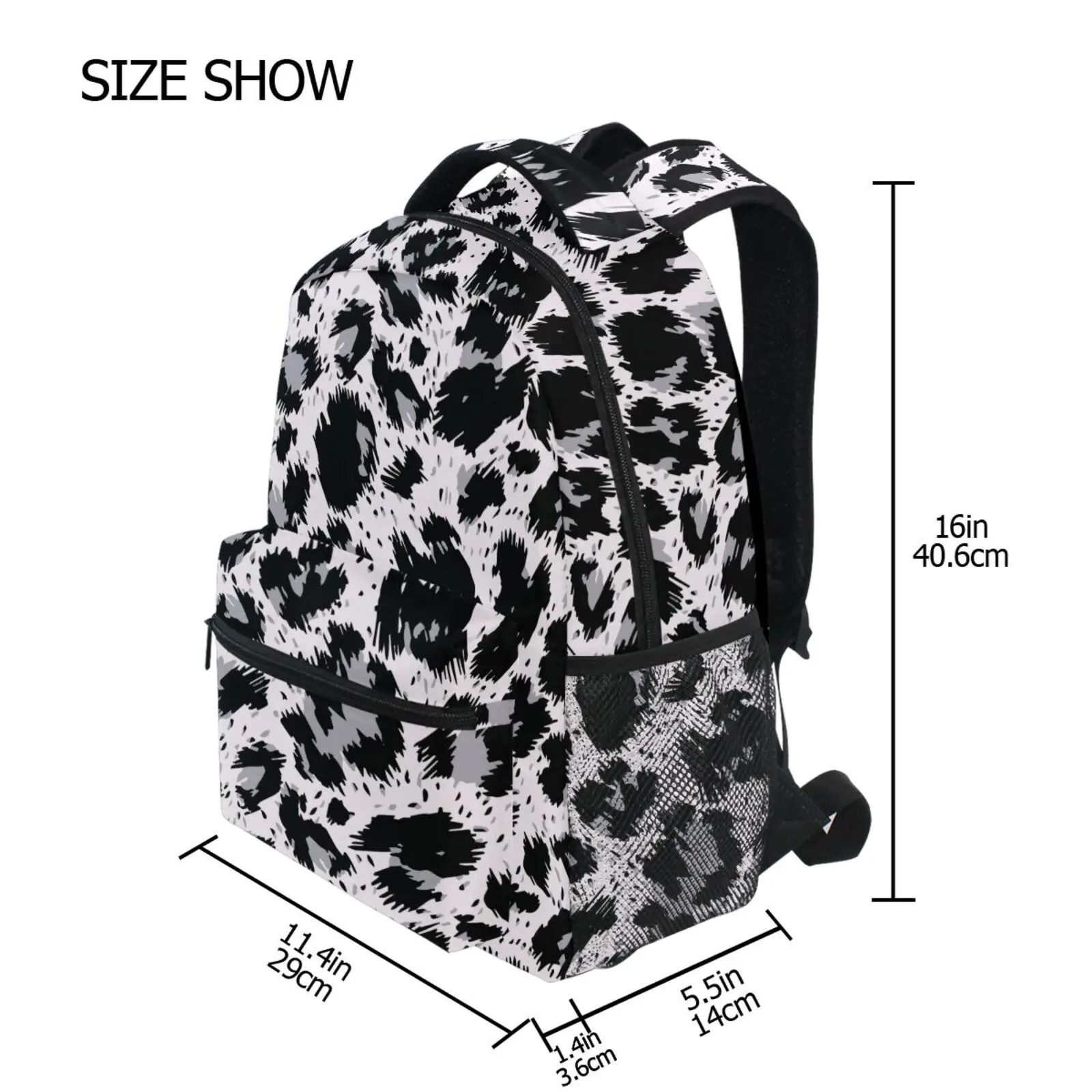 2022 Fashion School Bag For Teenage Girls Waterproof Children Leopard Bookbags For College High school students Kids Backpacks