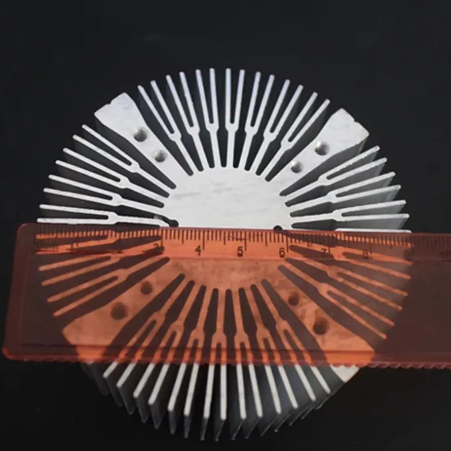 90*40mm Aluminium Heatsink Round for 20W 30W 50W 100W High Power led For DIY