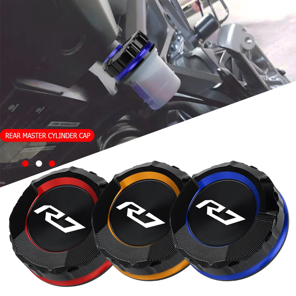 

Motorcycle Accessories Rear Brake Fluid Cylinder Master Reservoir Cover Oil Cap FOR YAMAHA YZF R7 YZFR7 YZF-R7 yzf R7 2022 2023