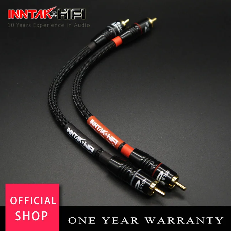 2 шт./пара 4N-OFC Профессиональный аудиокабель RCA-RCA для усилителя DAC TV/0 M- 5M NO1070 |