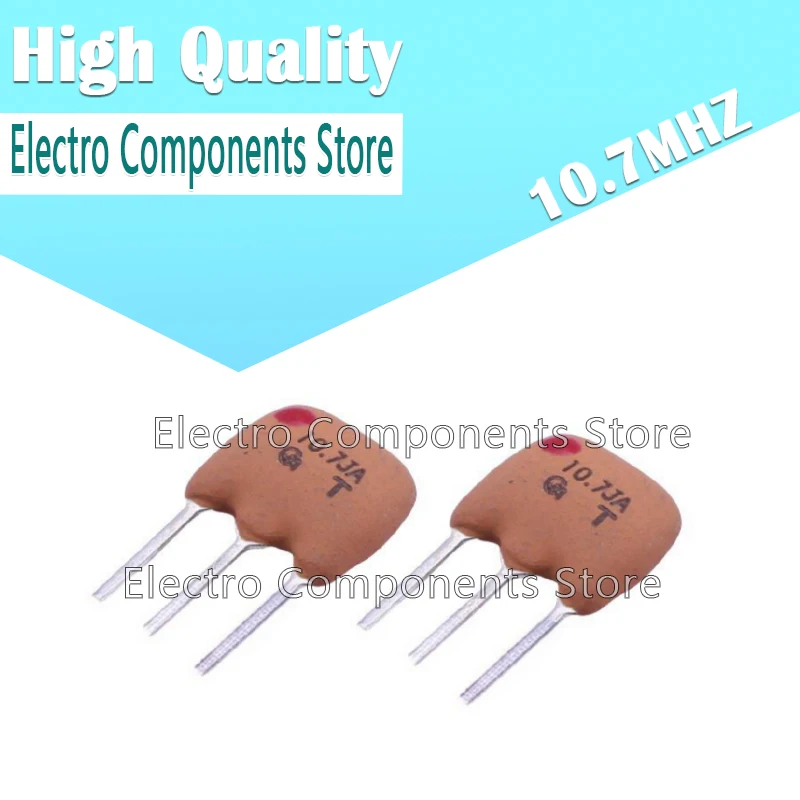 10PCS SFELF10M7JAA0-BO Monolithic Type Ceramic Filters 10.7MHZ 150KHZ 10.7JA Piezoelectric Ceramic
