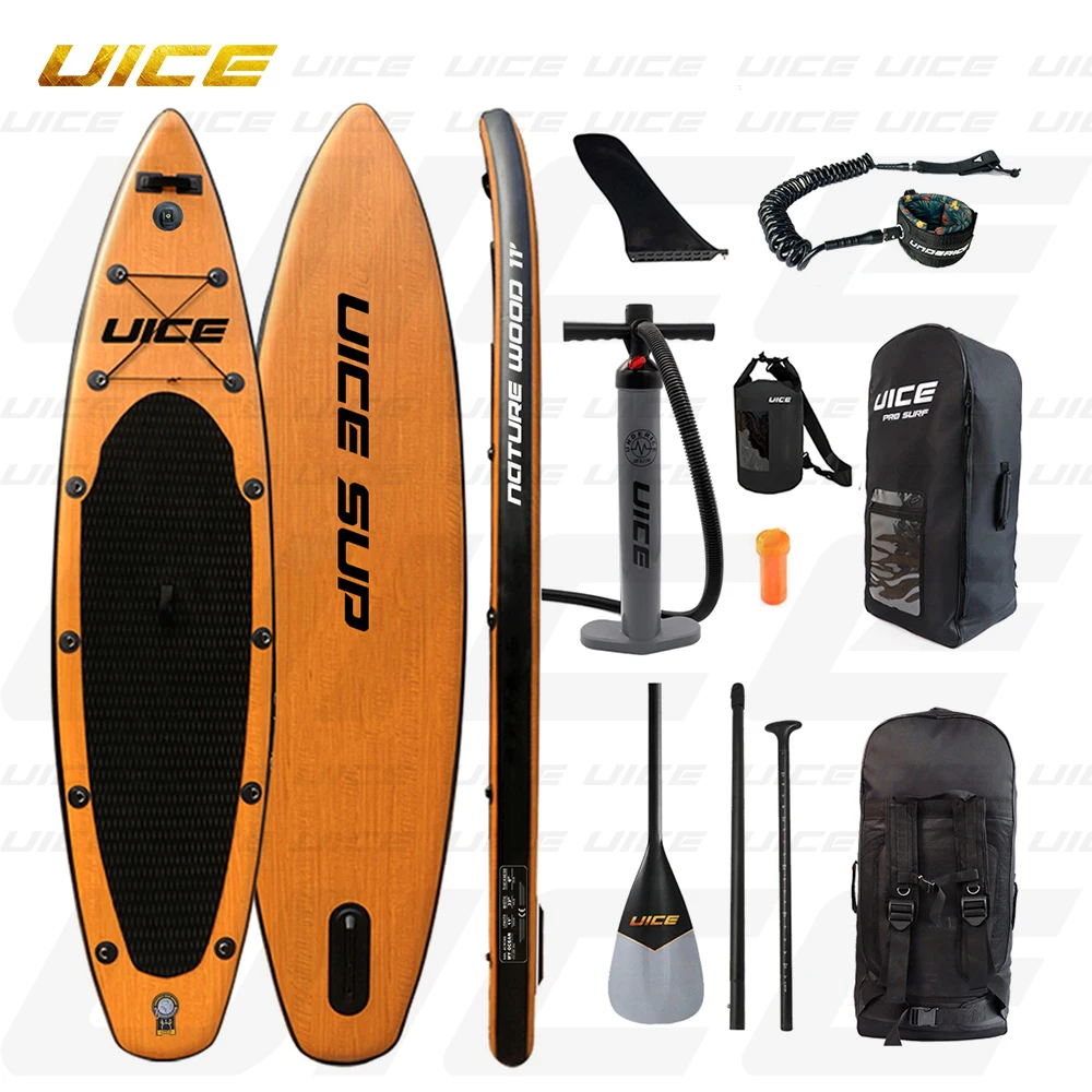 

Надувная доска SUP Board, нескользящая доска для серфинга с воздушным насосом, сумка для переноски, стоячая лодка, скейтборд, лонгборд