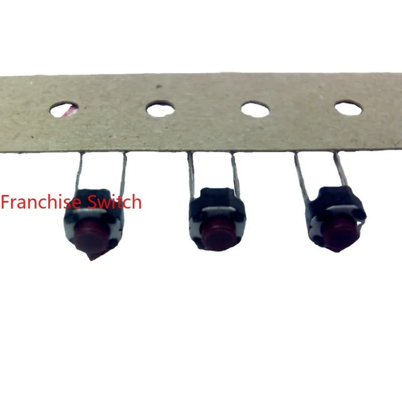 50PCS TACT SWITCH   6*6*5 HEIGHT 5MM TWO FEET TWO-PIN 6x6x5mm 6 6 5mm chip smd button plastic head tact switch push bottun switch 4 pin switch