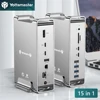 Yottamaster Thunderbolt 3 Docking Station USB A Type C Multi Port Hub Dock DP 8K 4K Video PD 60W Charging For Macbook Laptop PC 1