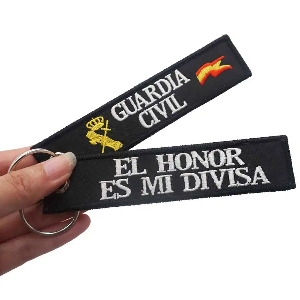 Llavero Servicio Marítimo De La Guardia Civil Bordado