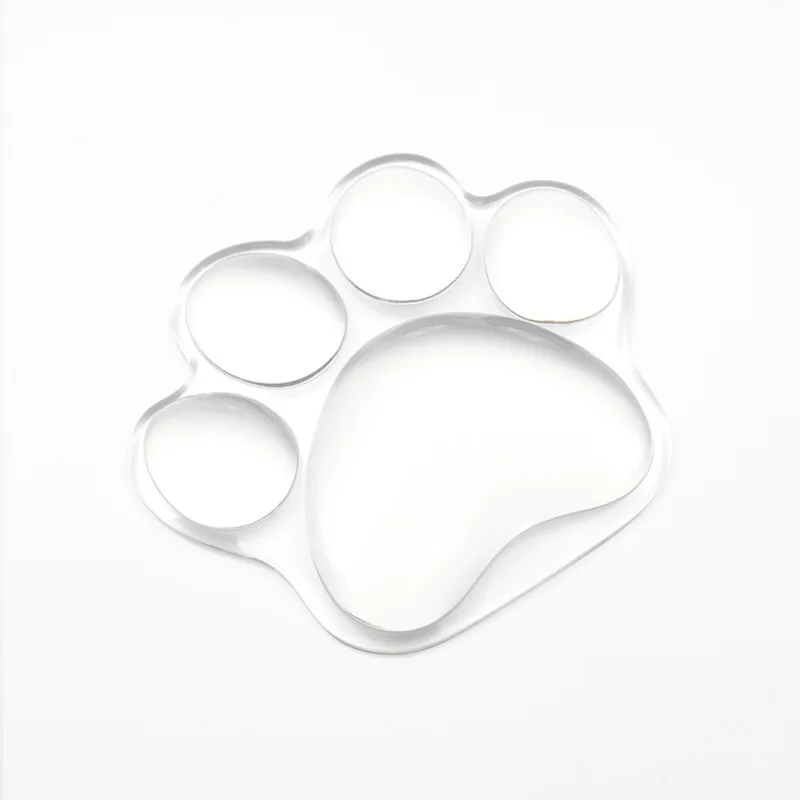 Transparent Wrist Rest Design Gaming Mouse Pad with Wrist Rest for Home Office Mouse Pad Rest