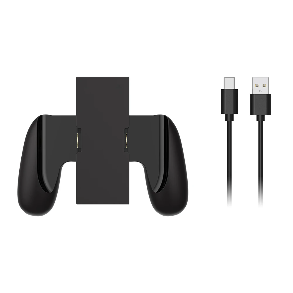 Charging Grip for Nintendo for Switch 2 Joy-Con Controller Charger with USB-C Cable and Charge Indicator Gamepad Support Bracket