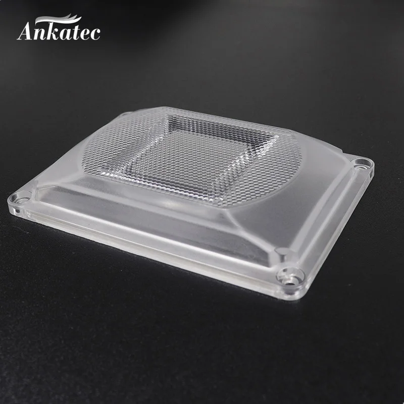 LED lens For LED COB chip lampshade kit PC lens + silicone ring lampshade For floodlight DIY