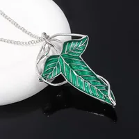 StarryGem Wholesale Enamel Leaf Brooches for Women Classic Elf Queen Green Leaves Pins Office Party Friend Gifts Accessories 4