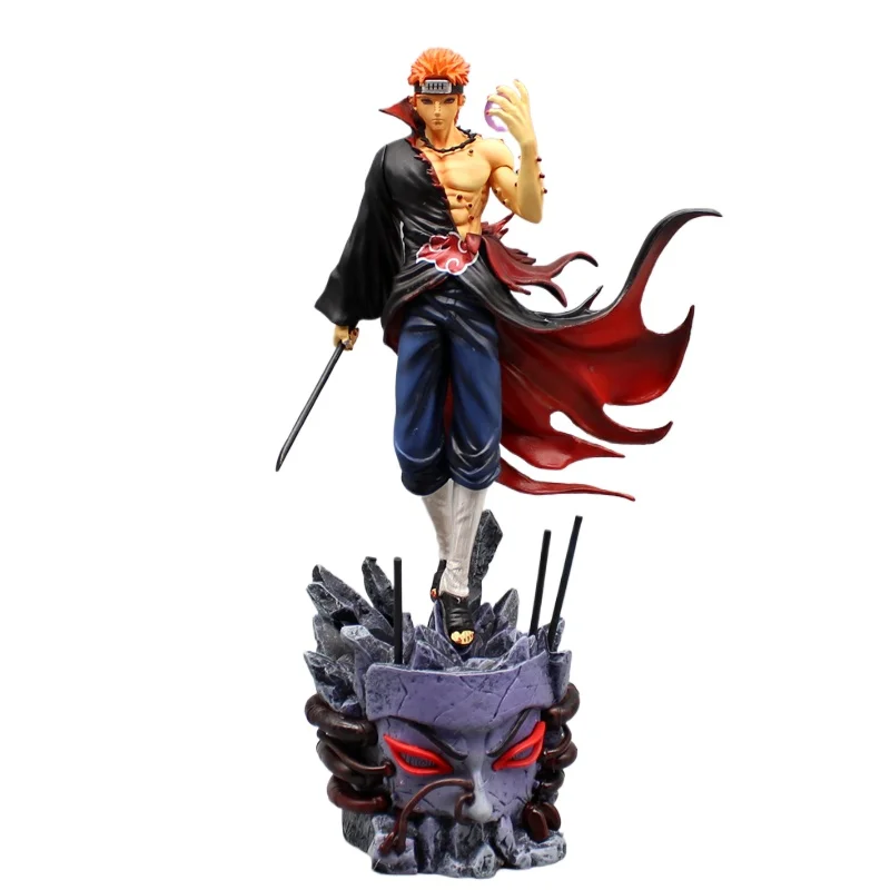 thumbnail image 1 of Figura de acción de NARUTO Pain de 29 cm, modelo GK, estatua de anime, colección de figuras de acción, exhibición de escritorio, decoración, periféricos, regalos, juguetes para niños, 1 of 5