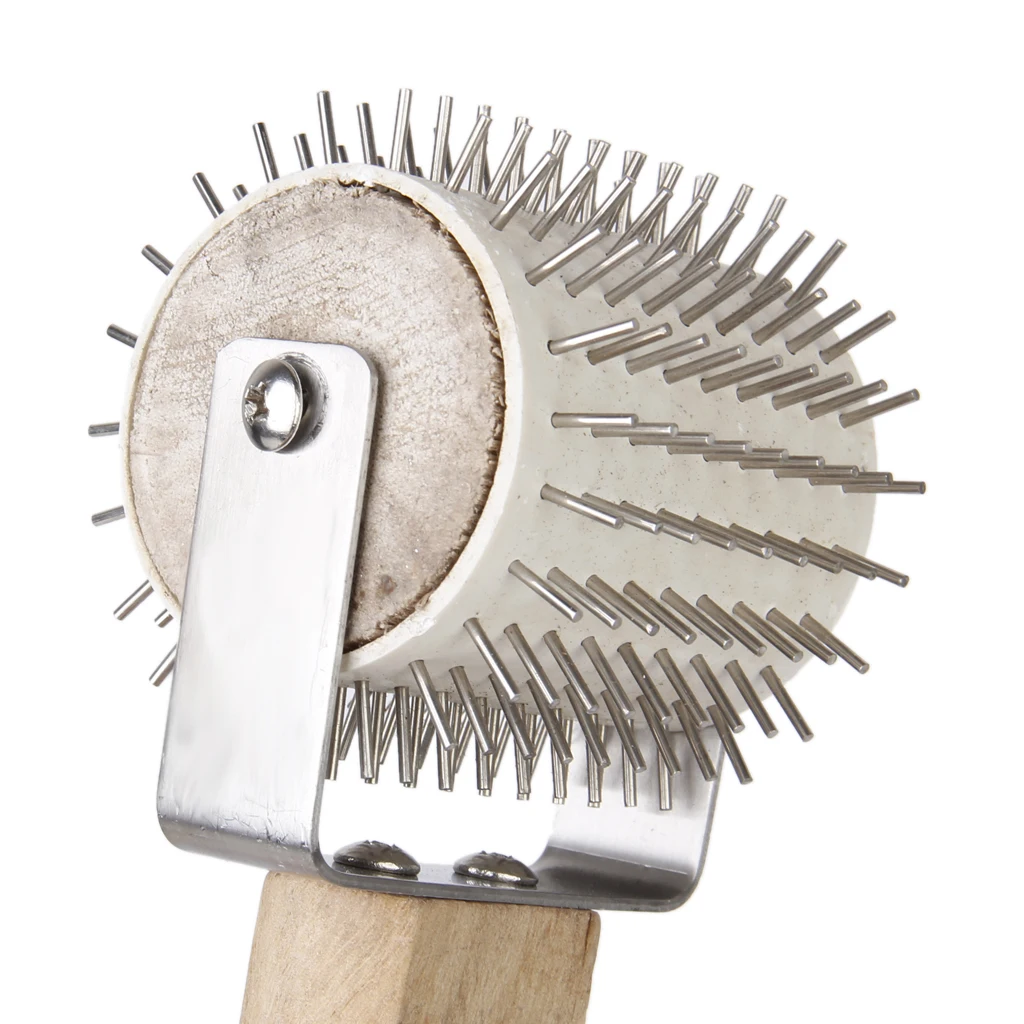 Uncapping Stainless Steel Needle Roller Honeycombs Extracting BeeKeeping